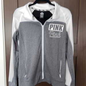 PINK full zip jacket